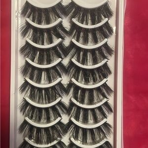Set of Black Dramatic False Eyelashes - Multi Pair Pack